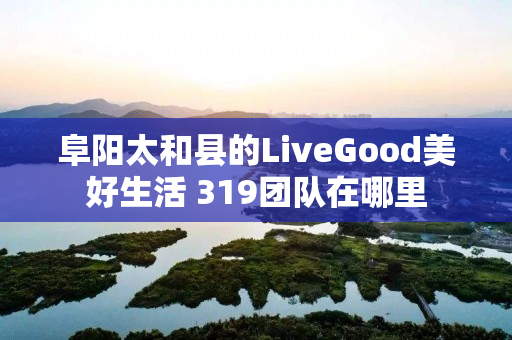 阜阳太和县的LiveGood美好生活 319团队在哪里