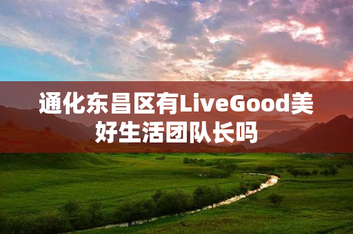 通化东昌区有LiveGood美好生活团队长吗