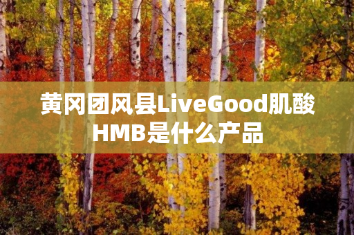 黄冈团风县LiveGood肌酸HMB是什么产品