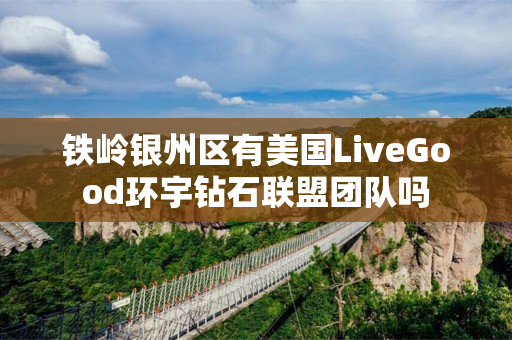 铁岭银州区有美国LiveGood环宇钻石联盟团队吗