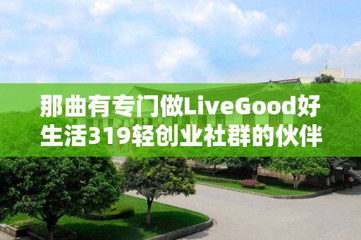 那曲有专门做LiveGood好生活319轻创业社群的伙伴吗