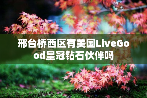 邢台桥西区有美国LiveGood皇冠钻石伙伴吗