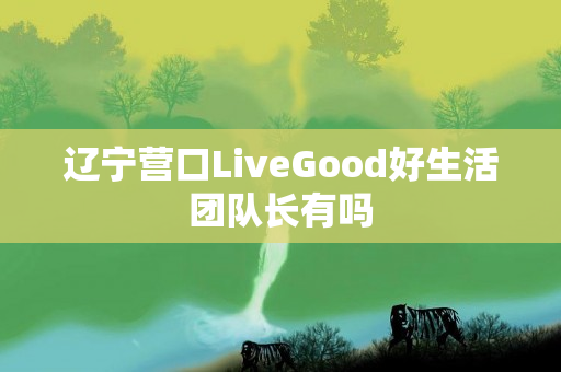 辽宁营口LiveGood好生活团队长有吗