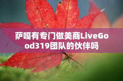 萨嘎有专门做美商LiveGood319团队的伙伴吗