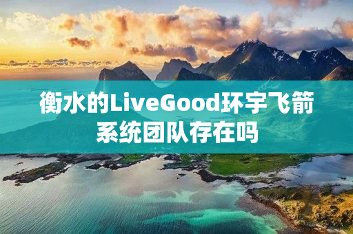 衡水的LiveGood环宇飞箭系统团队存在吗