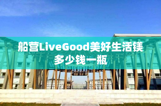 船营LiveGood美好生活镁多少钱一瓶