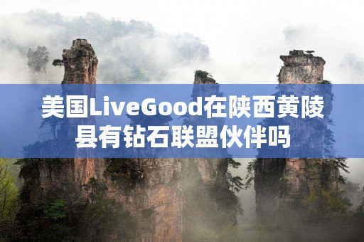 美国LiveGood在陕西黄陵县有钻石联盟伙伴吗