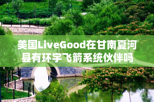 美国LiveGood在甘南夏河县有环宇飞箭系统伙伴吗