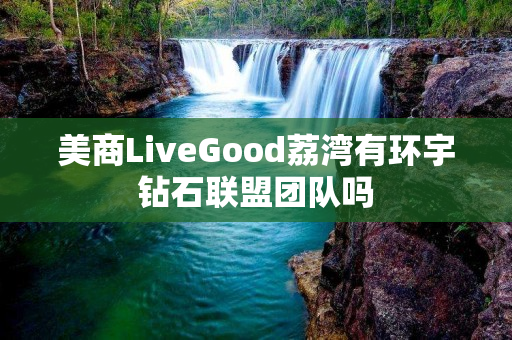 美商LiveGood荔湾有环宇钻石联盟团队吗