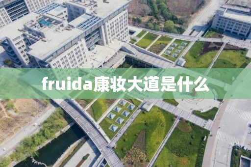 fruida康妆大道是什么