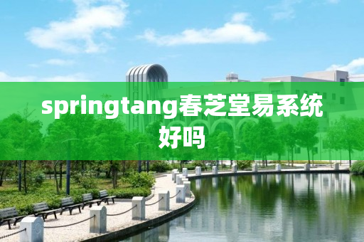 springtang春芝堂易系统好吗