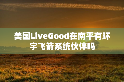 美国LiveGood在南平有环宇飞箭系统伙伴吗