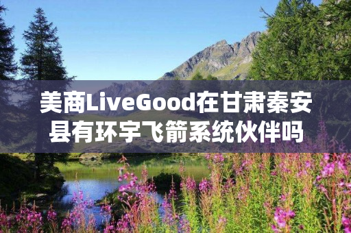 美商LiveGood在甘肃秦安县有环宇飞箭系统伙伴吗