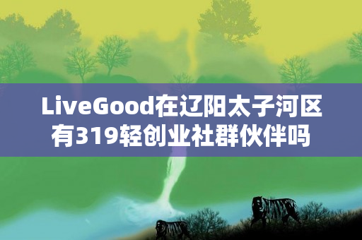 LiveGood在辽阳太子河区有319轻创业社群伙伴吗