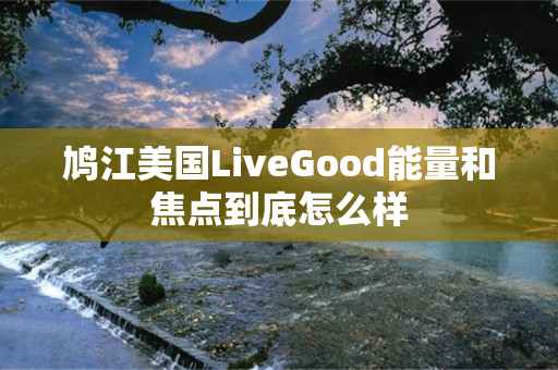 鸠江美国LiveGood能量和焦点到底怎么样