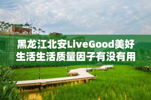 黑龙江北安LiveGood美好生活生活质量因子有没有用