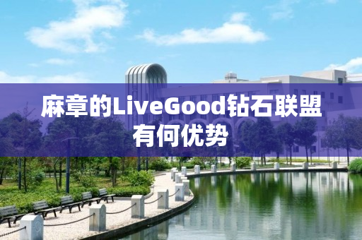 麻章的LiveGood钻石联盟有何优势