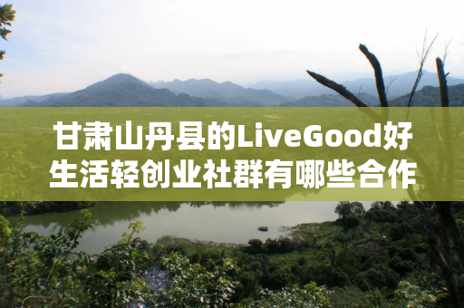 甘肃山丹县的LiveGood好生活轻创业社群有哪些合作机会