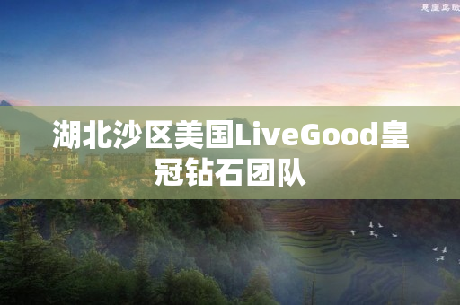 湖北沙区美国LiveGood皇冠钻石团队