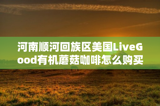 河南顺河回族区美国LiveGood有机蘑菇咖啡怎么购买