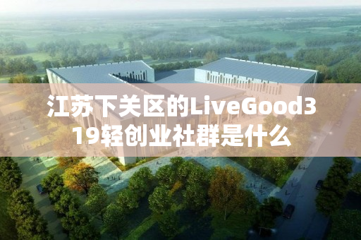 江苏下关区的LiveGood319轻创业社群是什么