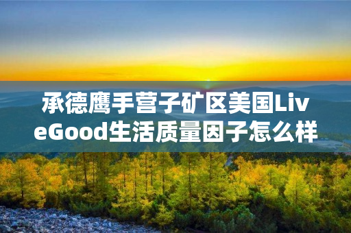 承德鹰手营子矿区美国LiveGood生活质量因子怎么样