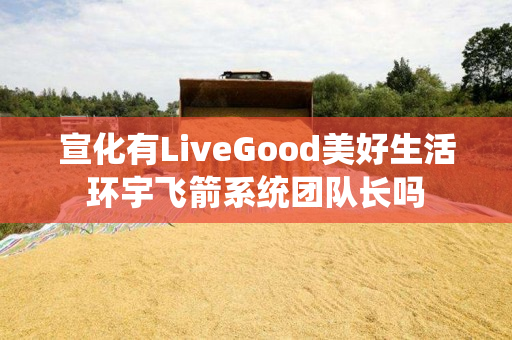 宣化有LiveGood美好生活环宇飞箭系统团队长吗