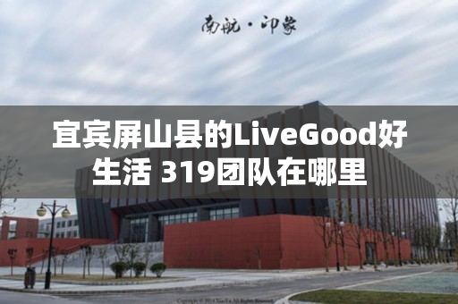 宜宾屏山县的LiveGood好生活 319团队在哪里