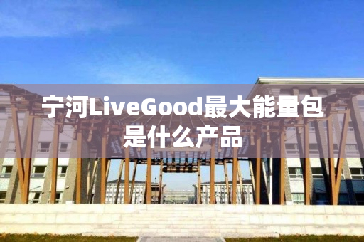 宁河LiveGood最大能量包是什么产品