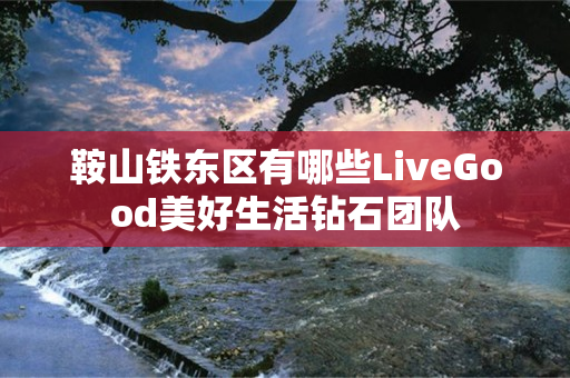 鞍山铁东区有哪些LiveGood美好生活钻石团队