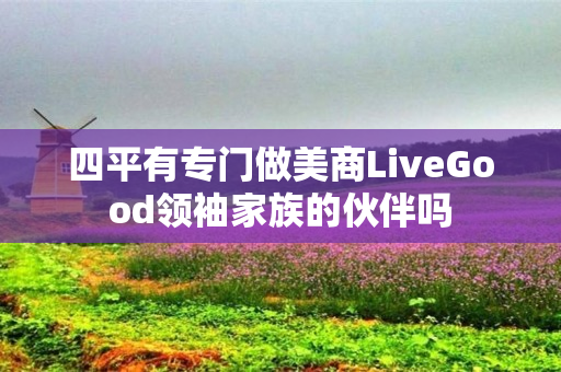 四平有专门做美商LiveGood领袖家族的伙伴吗