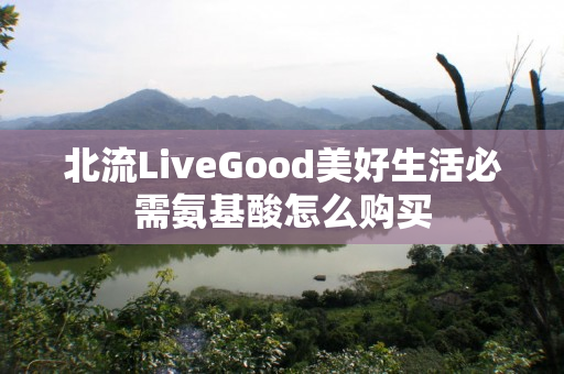 北流LiveGood美好生活必需氨基酸怎么购买