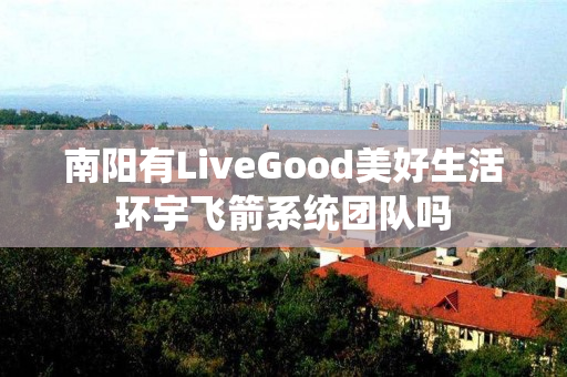 南阳有LiveGood美好生活环宇飞箭系统团队吗