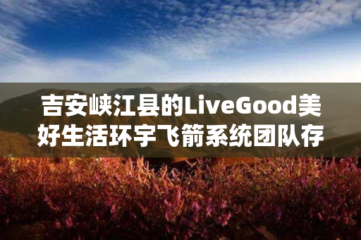 吉安峡江县的LiveGood美好生活环宇飞箭系统团队存在吗