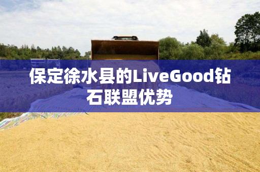 保定徐水县的LiveGood钻石联盟优势