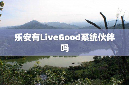 乐安有LiveGood系统伙伴吗