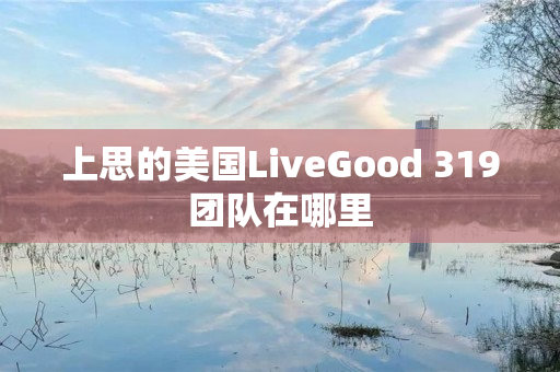 上思的美国LiveGood 319团队在哪里