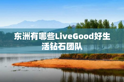 东洲有哪些LiveGood好生活钻石团队