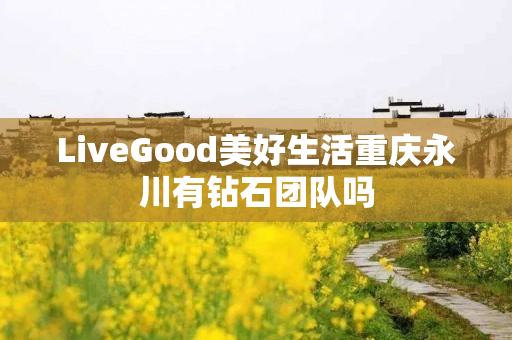 LiveGood美好生活重庆永川有钻石团队吗