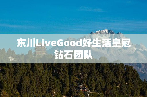 东川LiveGood好生活皇冠钻石团队