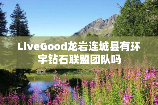 LiveGood龙岩连城县有环宇钻石联盟团队吗