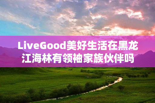 LiveGood美好生活在黑龙江海林有领袖家族伙伴吗