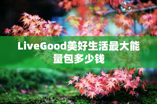 LiveGood美好生活最大能量包多少钱