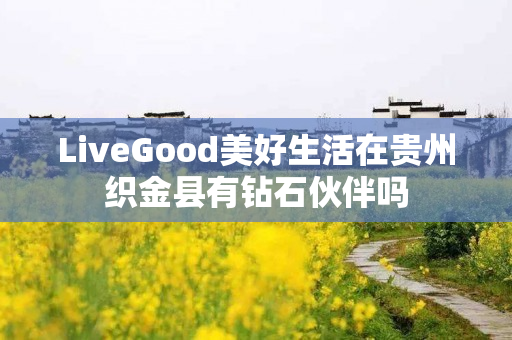 LiveGood美好生活在贵州织金县有钻石伙伴吗