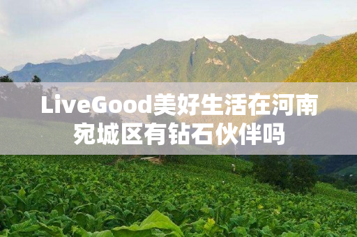 LiveGood美好生活在河南宛城区有钻石伙伴吗