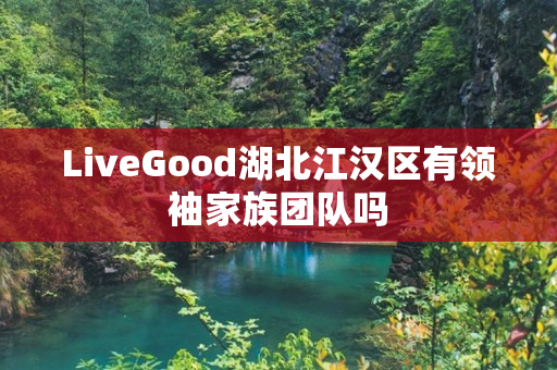 LiveGood湖北江汉区有领袖家族团队吗