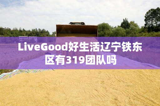 LiveGood好生活辽宁铁东区有319团队吗