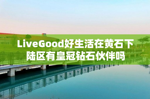 LiveGood好生活在黄石下陆区有皇冠钻石伙伴吗