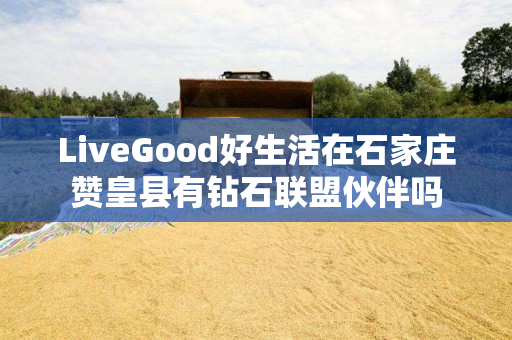 LiveGood好生活在石家庄赞皇县有钻石联盟伙伴吗