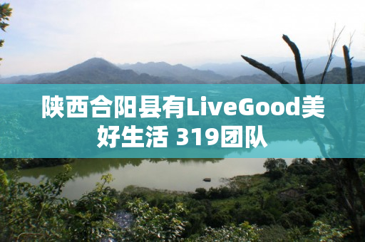 陕西合阳县有LiveGood美好生活 319团队